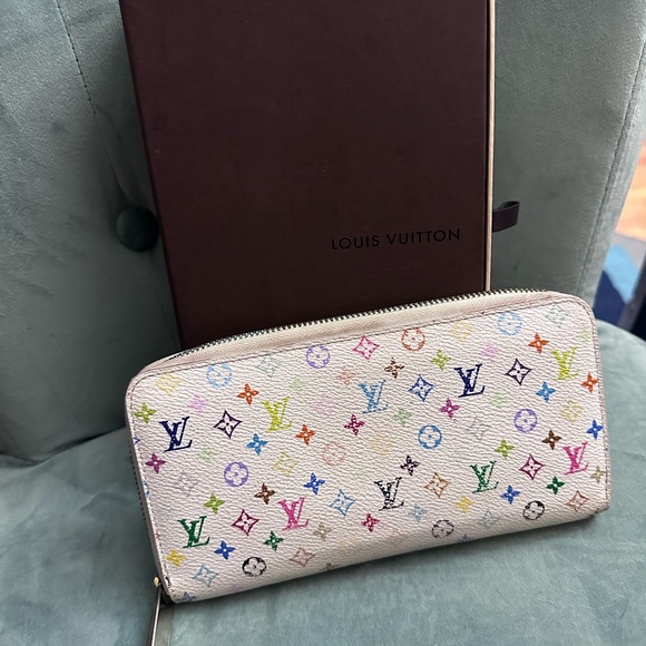 Louis Vuitton multi coloured full zippy long wallet - Picture 1 of 3